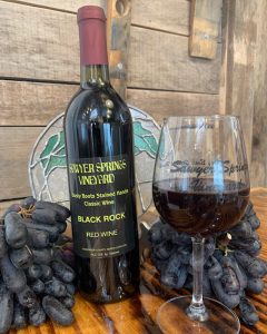 Black Rock | Red Wine award winning wine photo